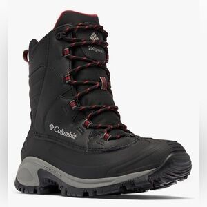 NIB Columbia Bugaboot III Men’s Black Bright Red Size 10